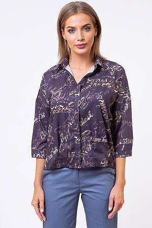Блуза TUTACHI (Бордовый) A424.2 #125180