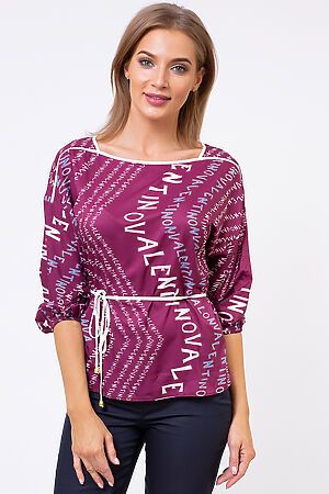 Блуза TUTACHI (Брусничный) A398.2 #125189