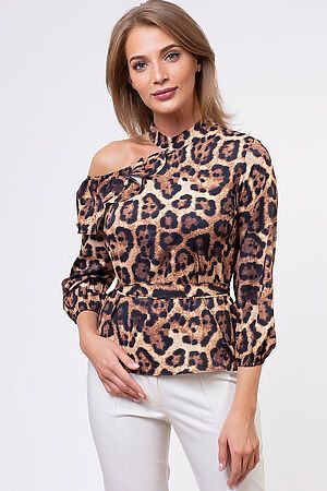 Блуза TUTACHI (Леопардовый) А 295.2 #127358