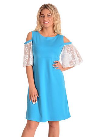 Платье Старые бренды (Голубой) П 515/2 #128352
