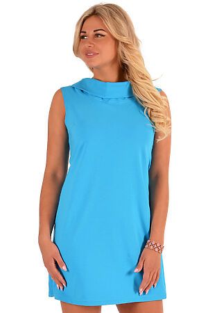 Платье Старые бренды (Голубой) П 406 #128465