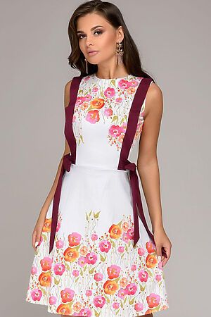 Платье 1001 DRESS (Белый (цветочный принт)) DM01078FL #130422