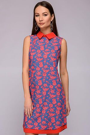 Платье 1001 DRESS (Синий (принт)) DM01220BL #130442
