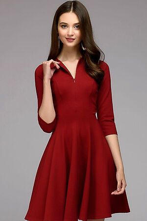 Платье 1001 DRESS (Бордовый) DM00679BO #131177