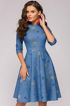 Платье 1001 DRESS (Голубой) DM01161LB #131259