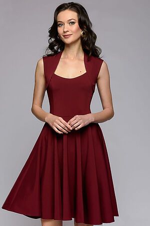 Платье 1001 DRESS (Бордовый) DM01396BO #131403