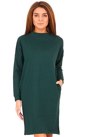 Платье АПРЕЛЬ (Темно-зеленый) #131749