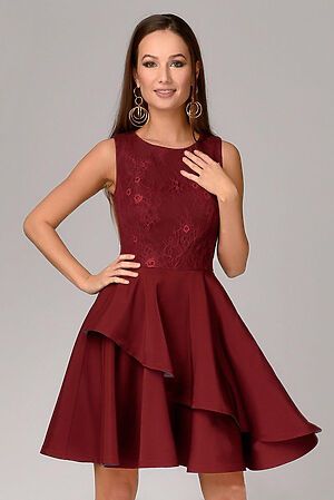 Платье 1001 DRESS (Бордовый) DM01423BO #133791