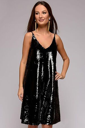 Платье 1001 DRESS (Черный) DM00878BK #136779