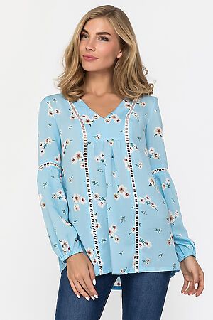 Блуза GLOSS (Голубой) 24106-10 #140486