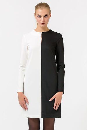 Платье REMIX (Черный/Белый) 7731 #142619
