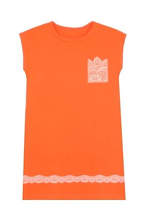 Сорочка домашняя АПРЕЛЬ (Оранжевый+персик) #143611