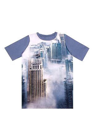 Джемпер АПРЕЛЬ (Дубаи в тумане+синий) #144075