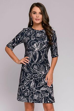Платье 1001 DRESS (Темно-синий) DM01707DB #147642