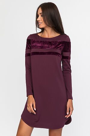 Платье GLOSS (Бордовый) 25349-15 #149530