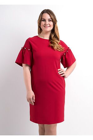 Платье CLEVER (Т.красный) 182062ог #152987