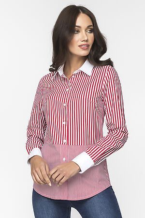 Блуза GLOSS (Красный/Белый) 25172-12 #154949