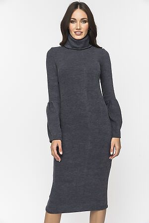 Платье GLOSS (Темно-серый) 25302-02 #154967