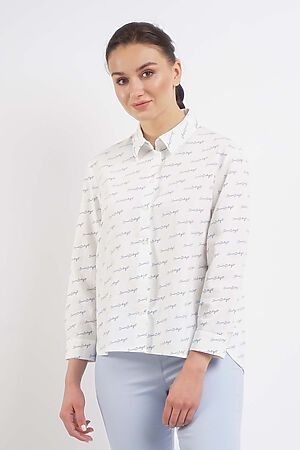 Блуза CLEVER (Молочный/св.серый) 282002ппн #158329