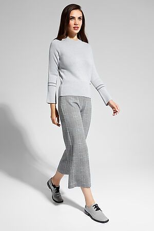 Брюки CONTE ELEGANT (grey-ivory check) #161516