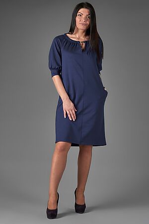 Платье Старые бренды (Темно-синий) П 495 #164779