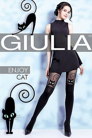 Колготки GIULIA (Черный) ENJOY CAT nero #167306
