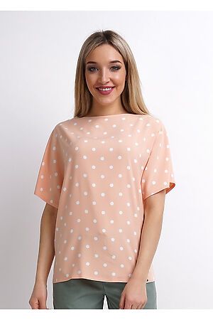 Блуза CLEVER (Персиковый/молочный) 292191штн #168845