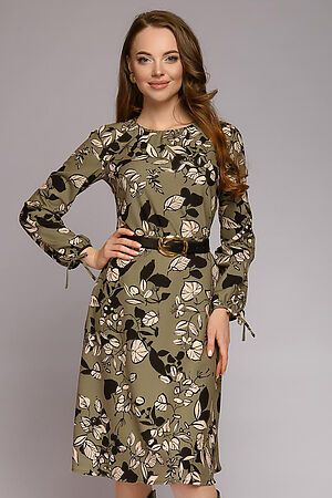 Платье 1001 DRESS (Оливковый) 0112001-01778OG #170373