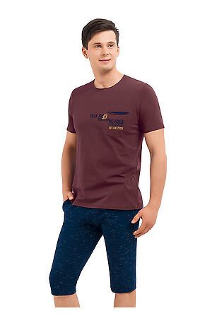 Комплект (футболка+шорты) CLEVER (Меланж бордовый) MHP491523/1maxi #170968