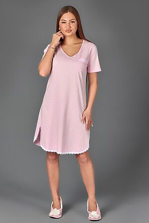Сорочка Старые бренды (Горох на розовом) ЖС 024 #173595