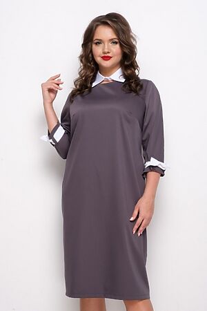 Платье LADY TAIGA (Серо - лиловый) П669-1 #174162
