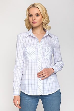 Рубашка GLOSS (Белый, голубой	) 26127-10 #176227