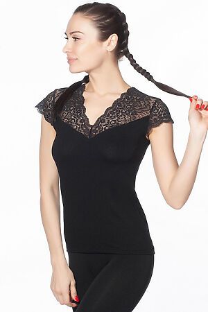 Блуза ELDAR (Черный) KORNELA black #179156