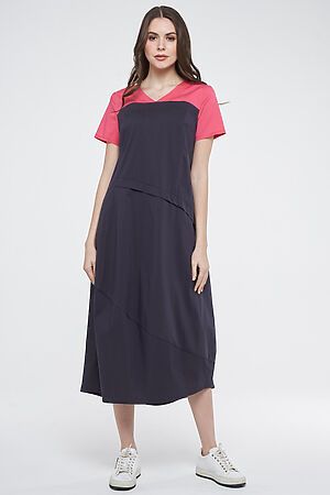 Платье VAY (Графитовый/Розовый) 201-3574-БХ13/БХ08 #179801