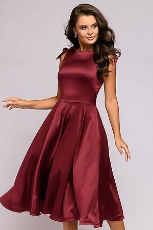 Платье 1001 DRESS (Бордовый) 0112001-01935BO #179831