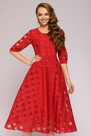 Платье 1001 DRESS (Красный) 0112001-30058RD #181002