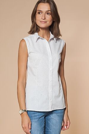 Блуза VILATTE (Белый_принт) D29.653 #189693