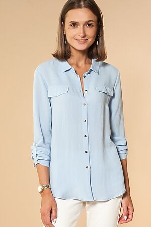 Блуза VILATTE (Голубой) D29.661 #189696