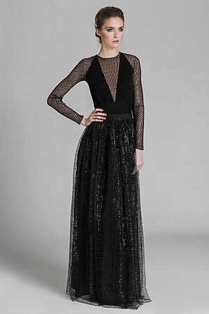 Платье MERSADA (Черный, светло-коричневый) 108133 #193824