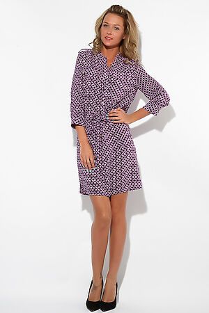 Платье-рубашка MERSADA (Фиолетовый) 72772 #193866
