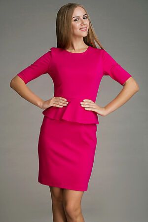 Платье - футляр MERSADA (Глубокий розовый) 103809 #196633