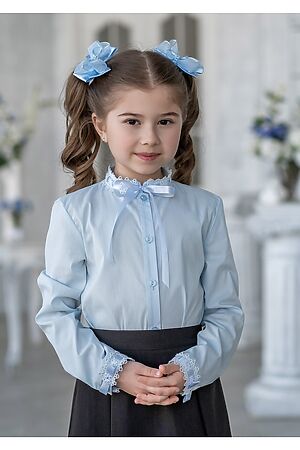 Блуза ALOLIKA (Новела голубой) БЛ-1902-2 #198486