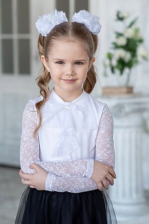Блуза ALOLIKA (Фрита белый) ТБ-1902-1 #198941