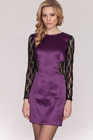 Платье EZANNA (Фиолетовый) 412012 #20072