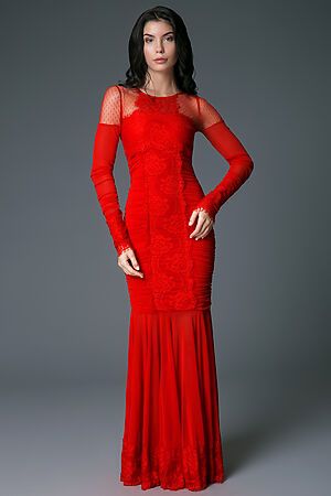 Платье MERSADA (Огненно-красный) 74037 #202817