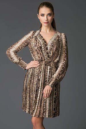 Платье MERSADA (Бежевый, коричневый) 71853 #203621