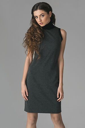 Платье MERSADA (Серый, черный) 47186 #203641