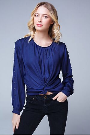 Блуза MARIMAY (Темно синий) 7296 #209383