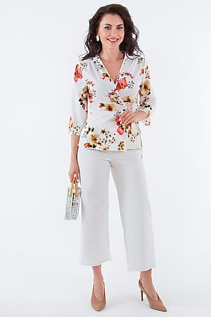 Блуза LADY TAIGA (Белый) Б1458-5 #210276