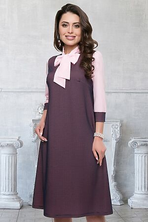 Платье BELLOVERA (Розовый, Синий) 4П0324 #211540